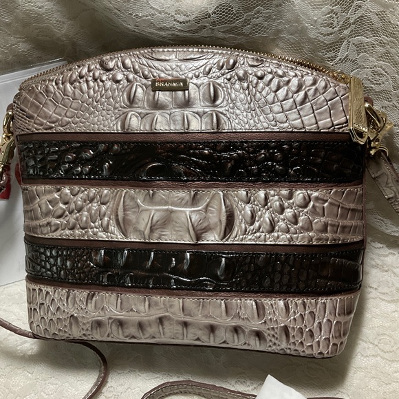 $FIRM$ NO OFFERS NWT 3 Pc BRAHMIN CHARDONNAY DUXBURY, SLIM WALLET NWT & MAGNOLIA - Picture 7 of 8